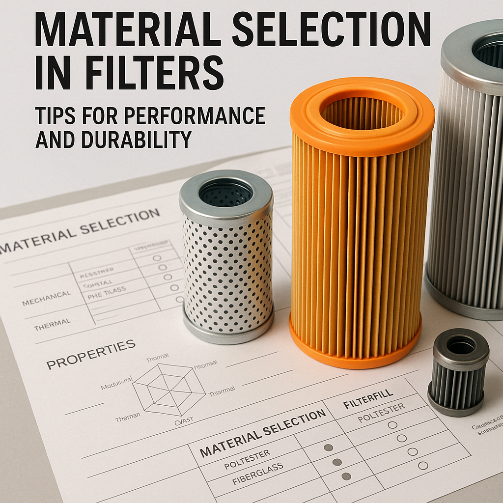 Material Selection in Filters: Tips for Performance and Durability