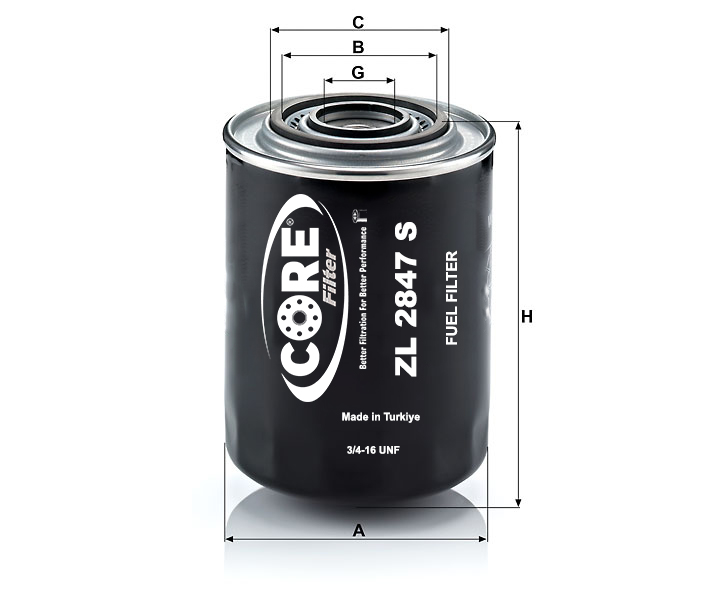 Oil
 Filter-ZL 2847 S