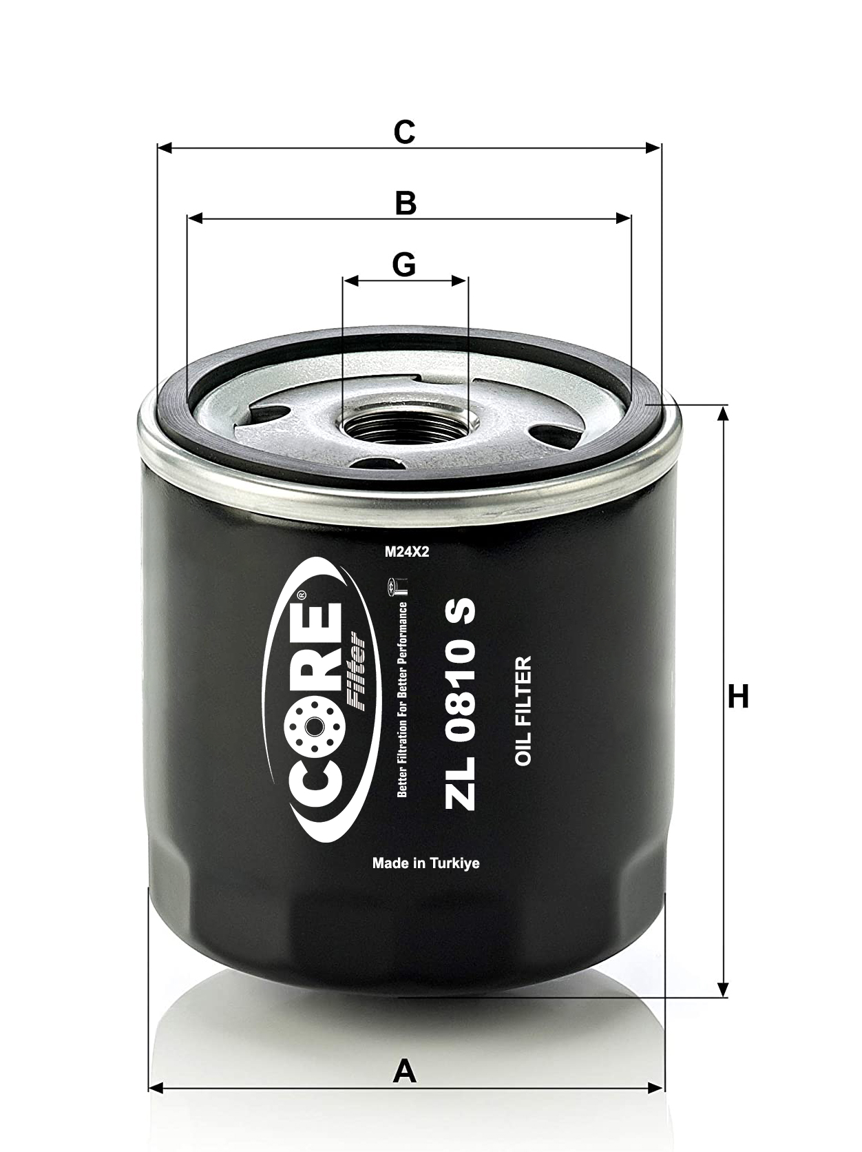 Oil
 Filter-ZL 0810 S