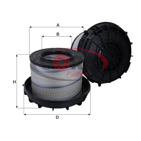 Air
 Filter-ZA 2404 R